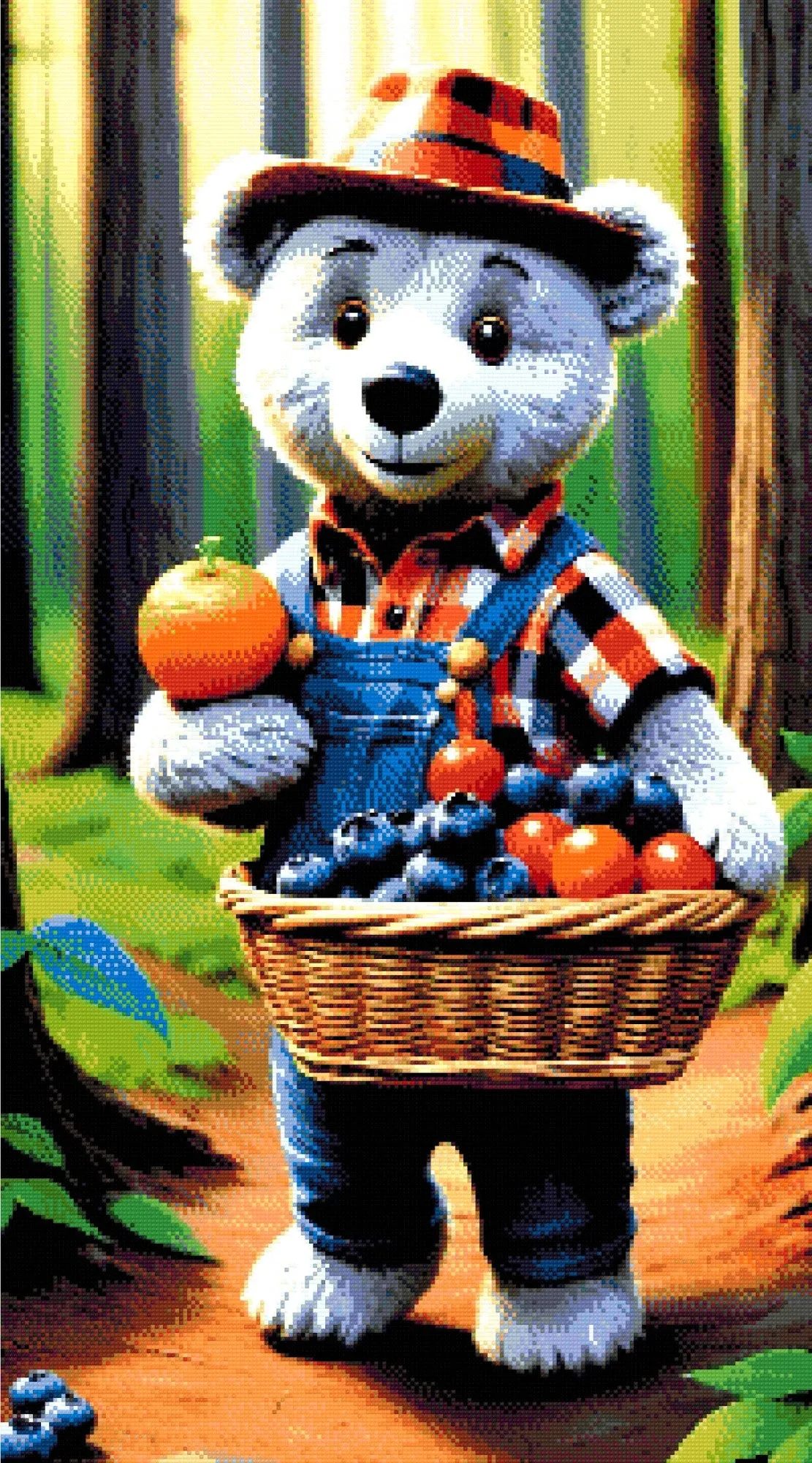 Nature's Little Farmer Diamond Painting Kit