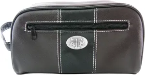 NCAA Texas A&M Aggies Zep-Pro Toiletry Concho Bag, Brown