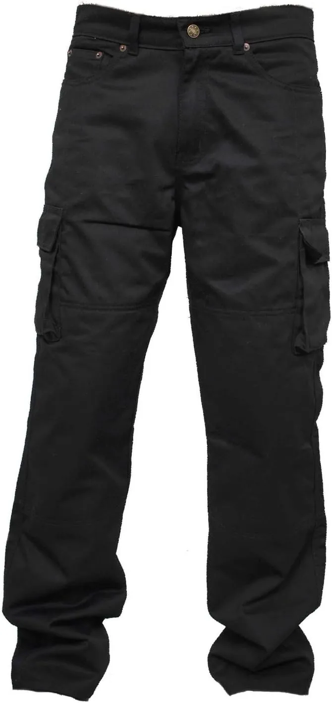 New Motorcycle Working Cargo Trousers Jeans Pants with Aramid Protective Lining