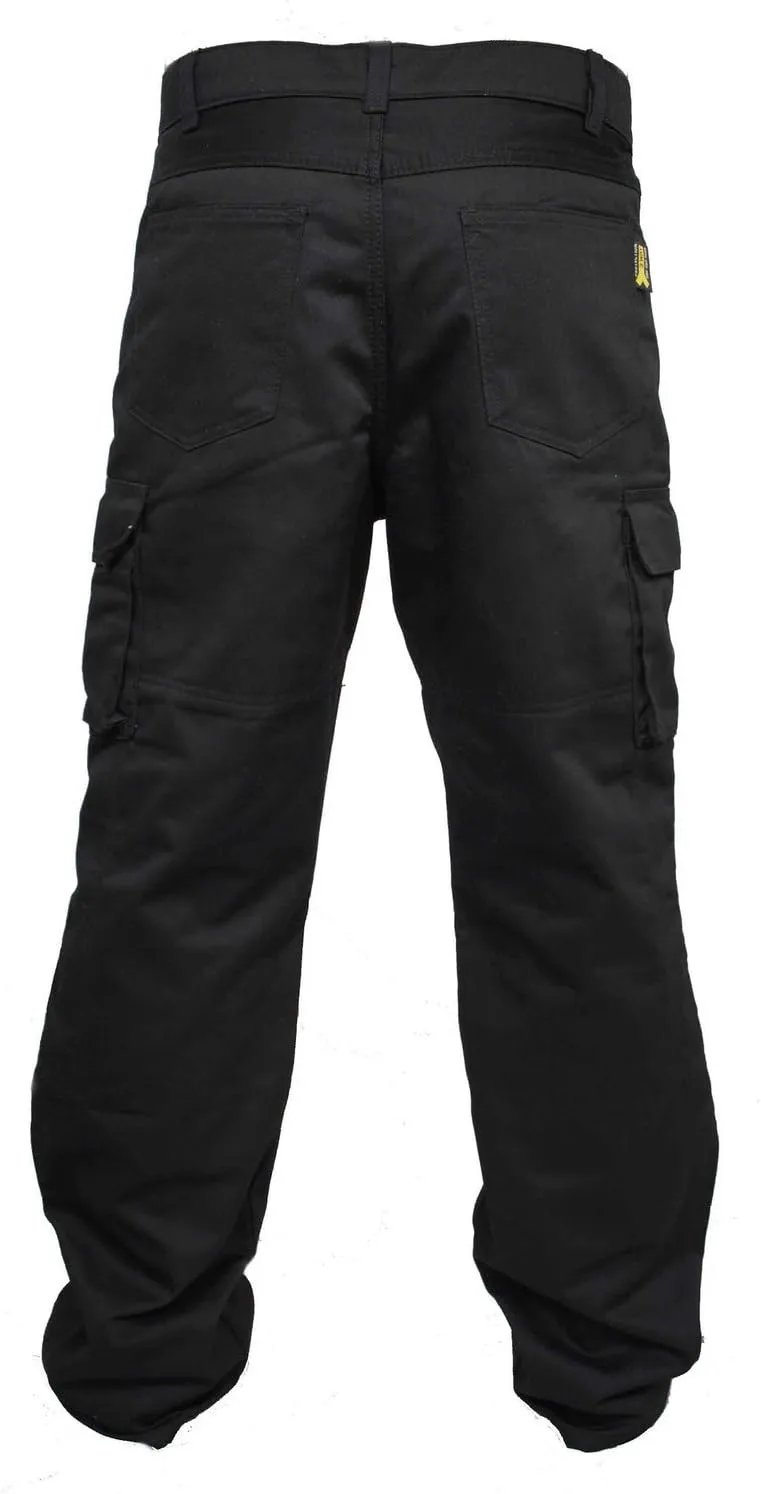 New Motorcycle Working Cargo Trousers Jeans Pants with Aramid Protective Lining