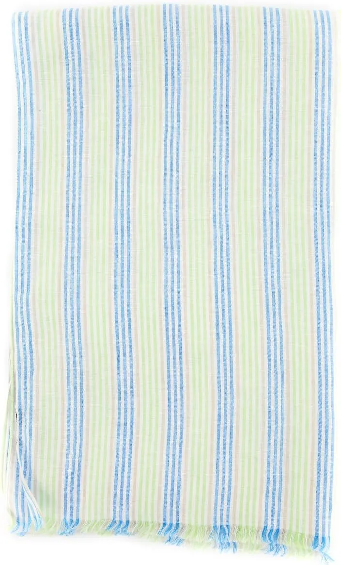 New Multi-Colored Linen Scarf