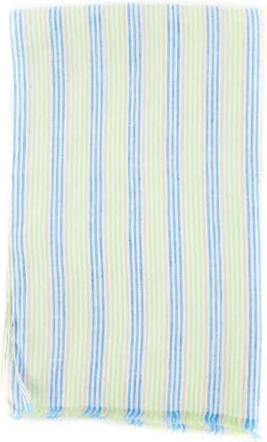 New Multi-Colored Linen Scarf