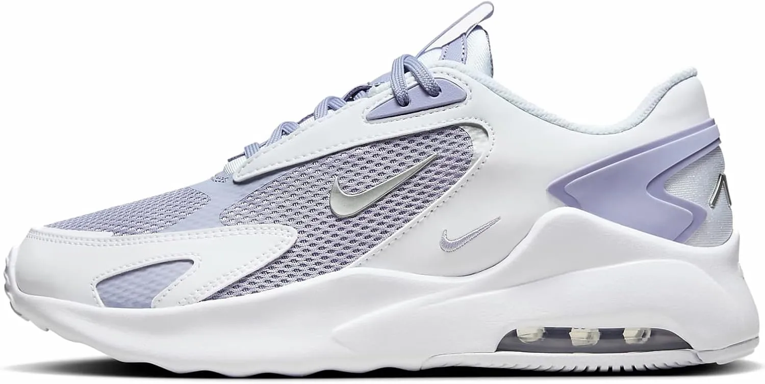 Nike Air Max Bolt Women's Shoes (CU4152-500, Indigo Haze/White/Metallic Platinum) Size 11