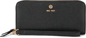 Nine West Lockup 9 Zip Around Wallet with Wristlet