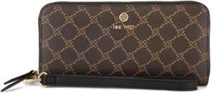 Nine West Lockup 9 Zip Around Wallet with Wristlet