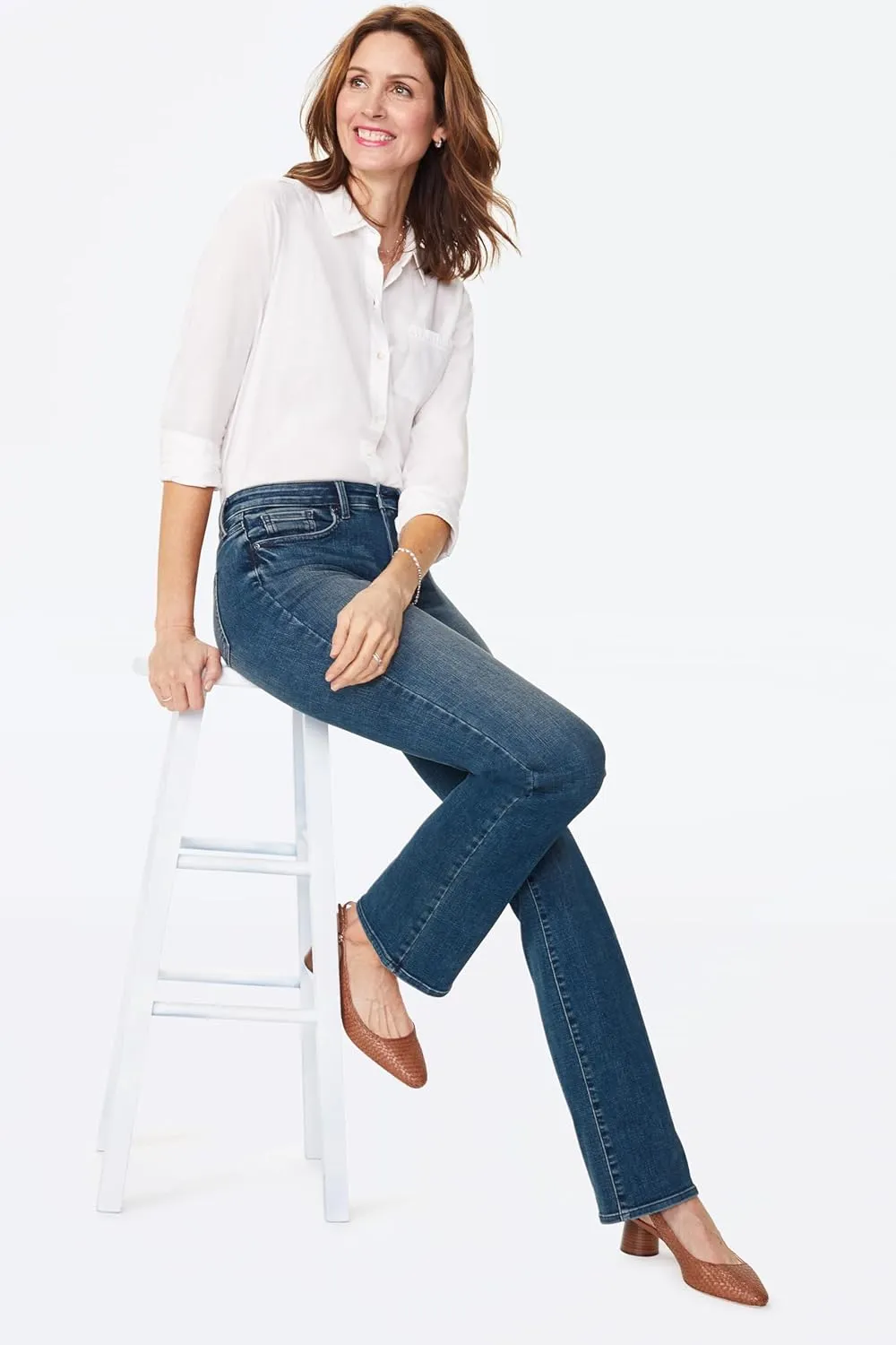 NYDJ Women’s Barbara Bootcut Fit Denim Jeans
