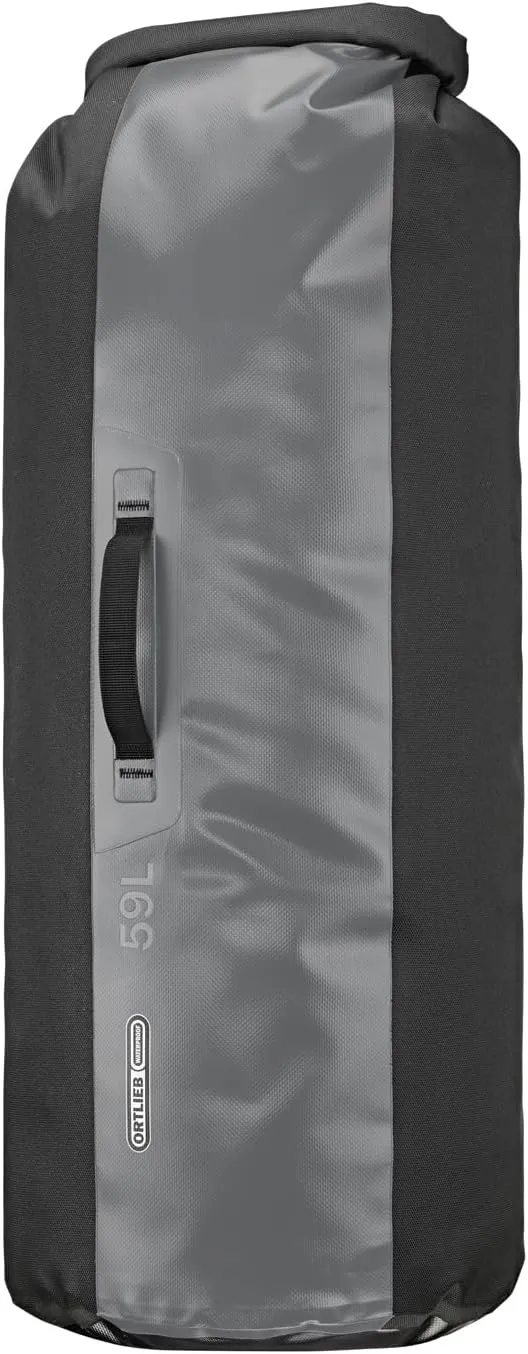 Ortlieb HEAVYWEIGHT PS490 59 LTR DRYBAGS WITH HANDLE (BLACK/GREY)