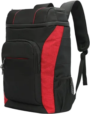 Oxford Cooler Bag Lunch Picnic Box Insulated Cool Backpack Ice Pack Fresh Thermal Shoulder Bags(Black)