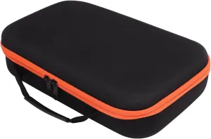 Oxford Tool Pouch, Protable Storage Case with Handle, Tear Resistant, Durable Fabric Bag Tool Aessory for Electric Drill, Electric Grinder, Screw(Long)
