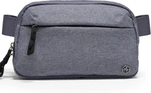 Pander Crossbody Sling Bag for Travel, Outdoor, and Everyday Use – Adjustable Strap, Lightweight Shoulder Bag, Heather Grey