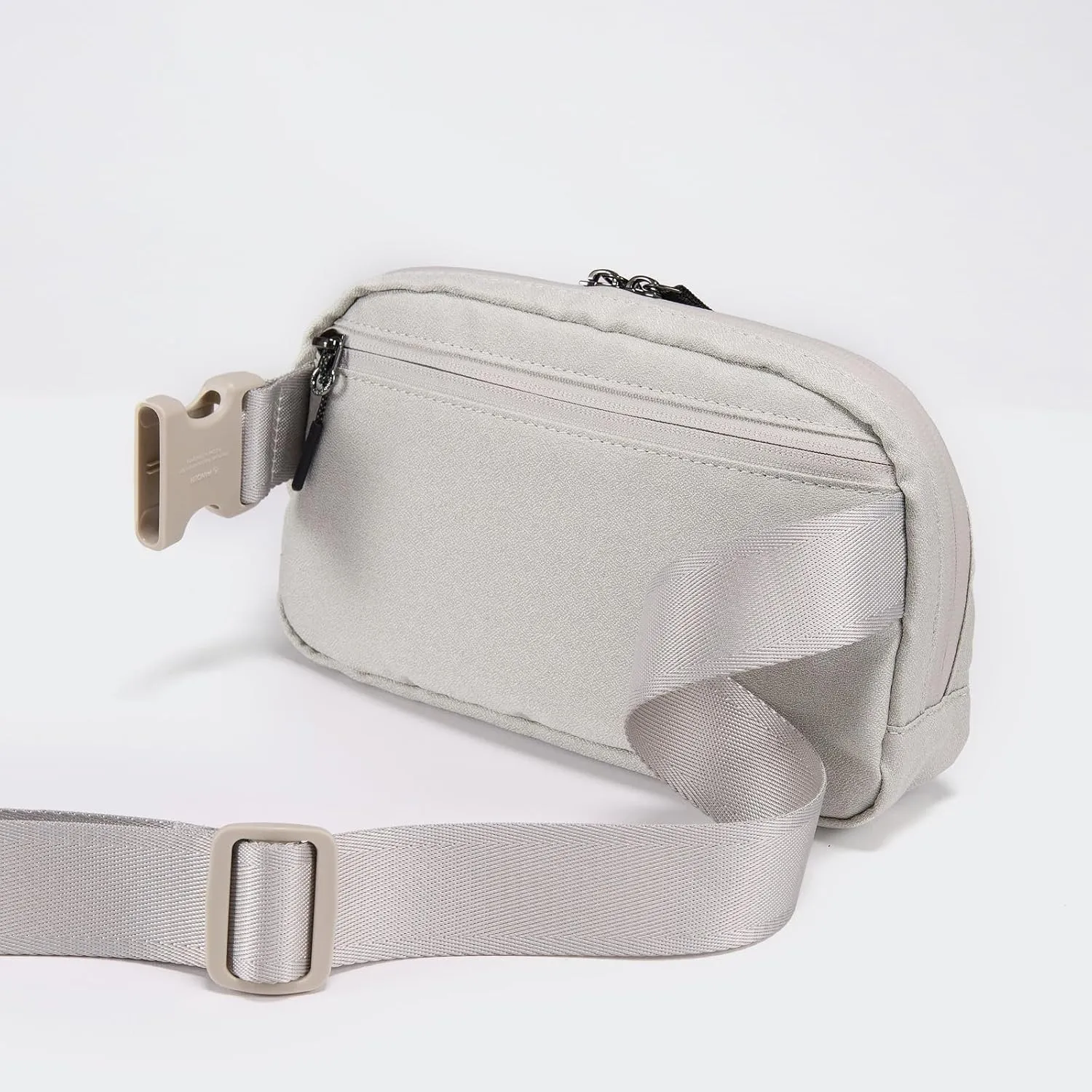 Pander Crossbody Sling Bag for Travel, Outdoor, and Everyday Use – Adjustable Strap, Lightweight Shoulder Bag, Light Grey