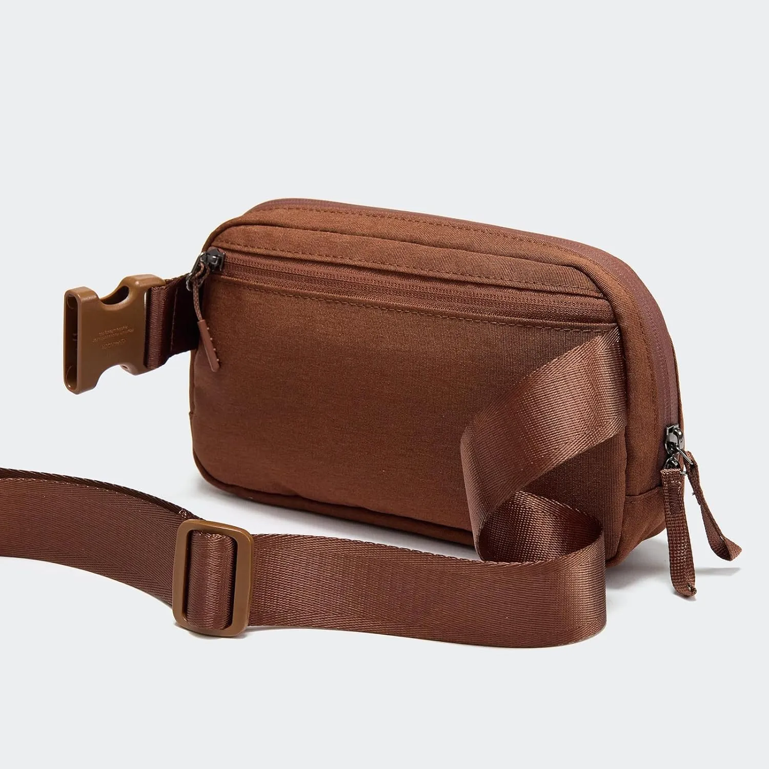 Pander Crossbody Sling Bag for Travel, Outdoor, and Everyday Use – Adjustable Strap, Lightweight Shoulder Bag, Saddle Brown