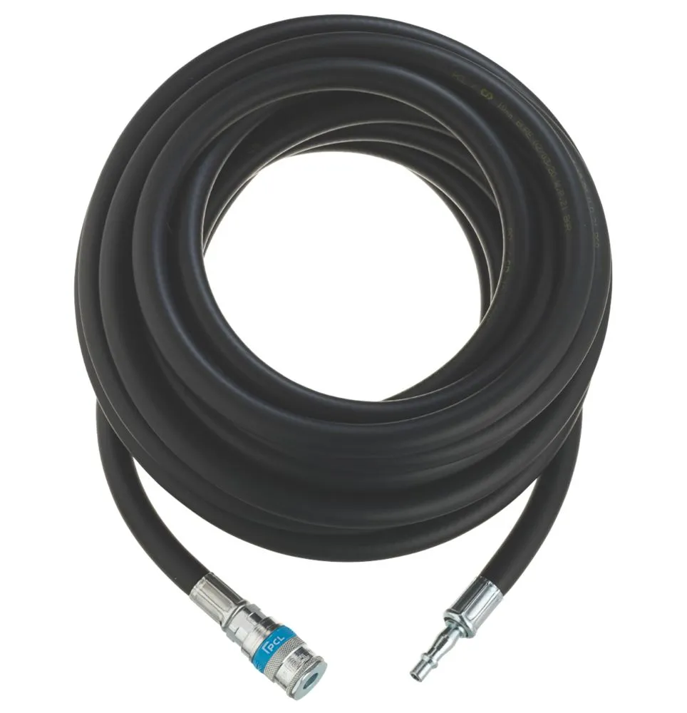 PCL HA2134 Vertex Coupling & Standard Adaptor Air Tool Hose 10mm x 10m