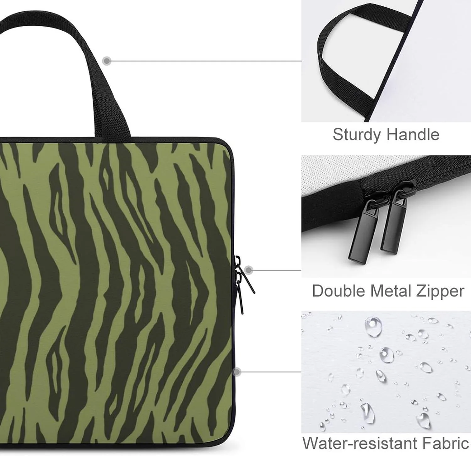 Penguin Bird Large Capacity Anti Drop Portable Laptop Bag Unisex
