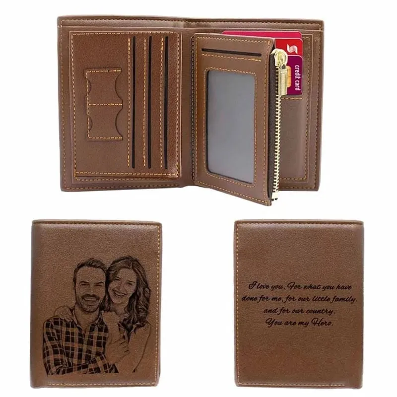 Personalized Vintage Wallet