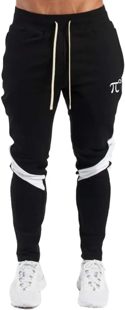 PIDOGYM Men's Track Pants,Slim Fit Athletic Sweatpants Joggers with Zipper Pockets
