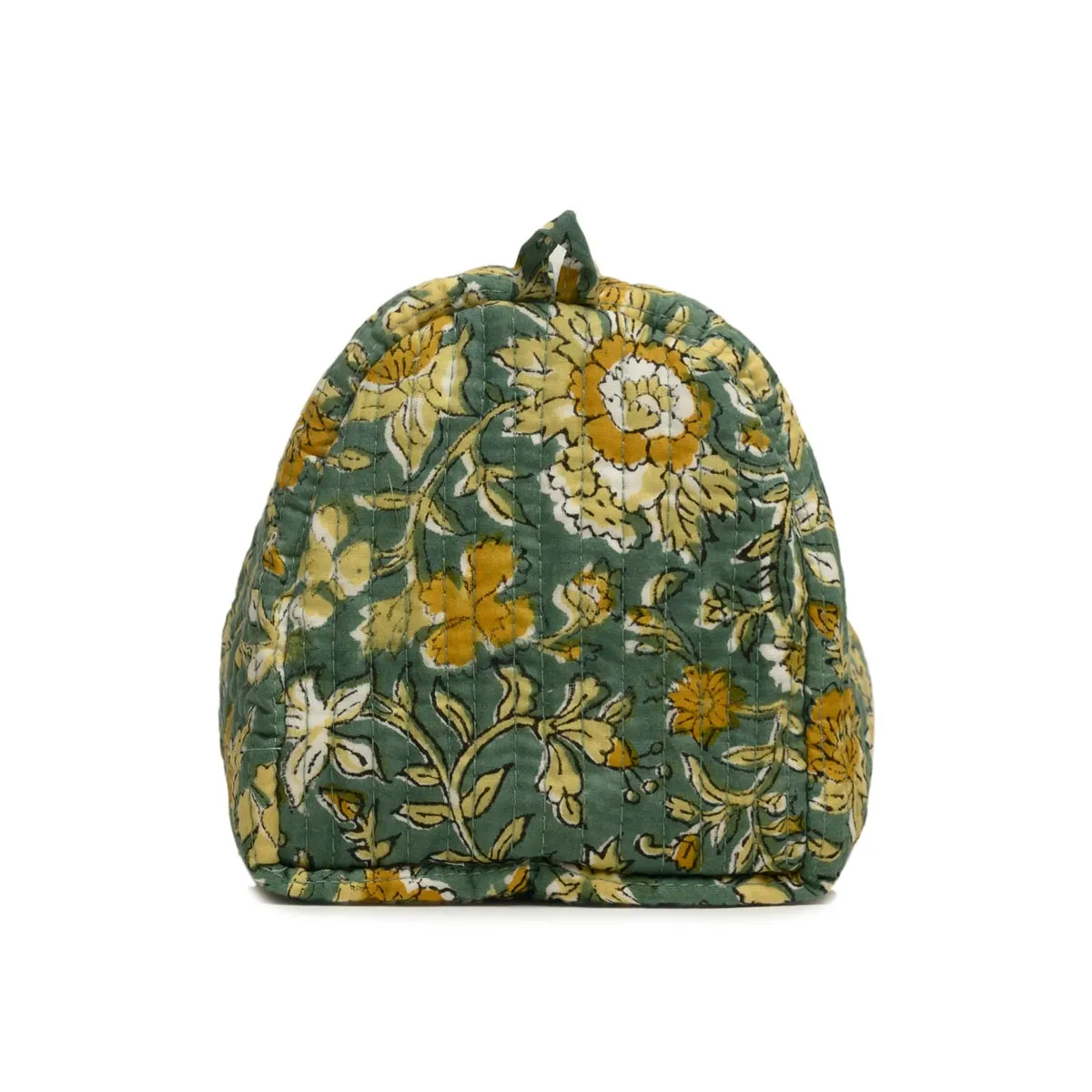PISTACHU JAL QUILTED TOILETRY POUCH