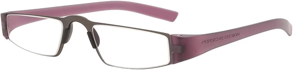 Porsche Design p8801 Reading Tool with Rodenstock Clear Ophthalmic Clear Lenses -- Reading Glasses; Violet, 2.50