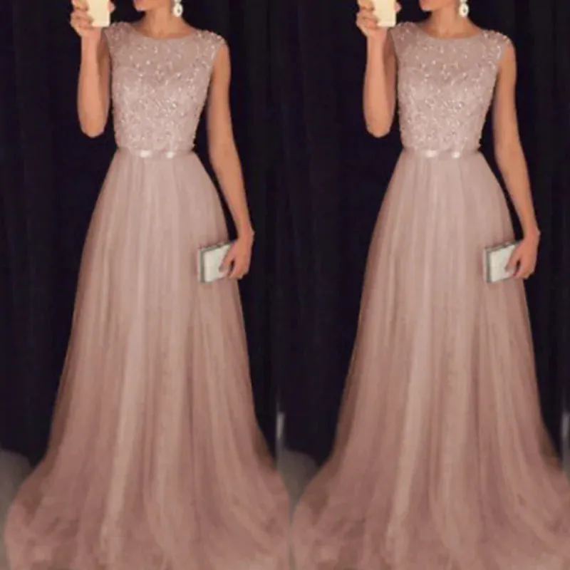 Prom Gowns Sequin Dress