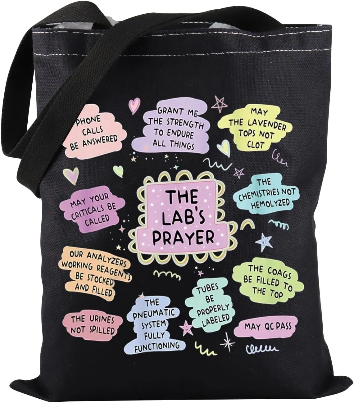 PWHAOO Lab's Prayer Med Lab Pro Gift Tote.