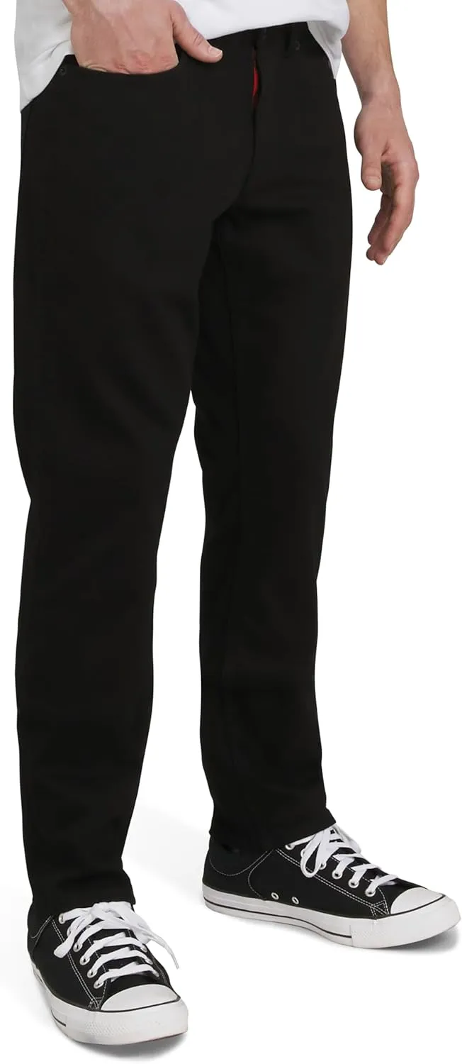 Quiksilver Men's 5 Pocket Straight Fit Stretch Waist Denim Jeans