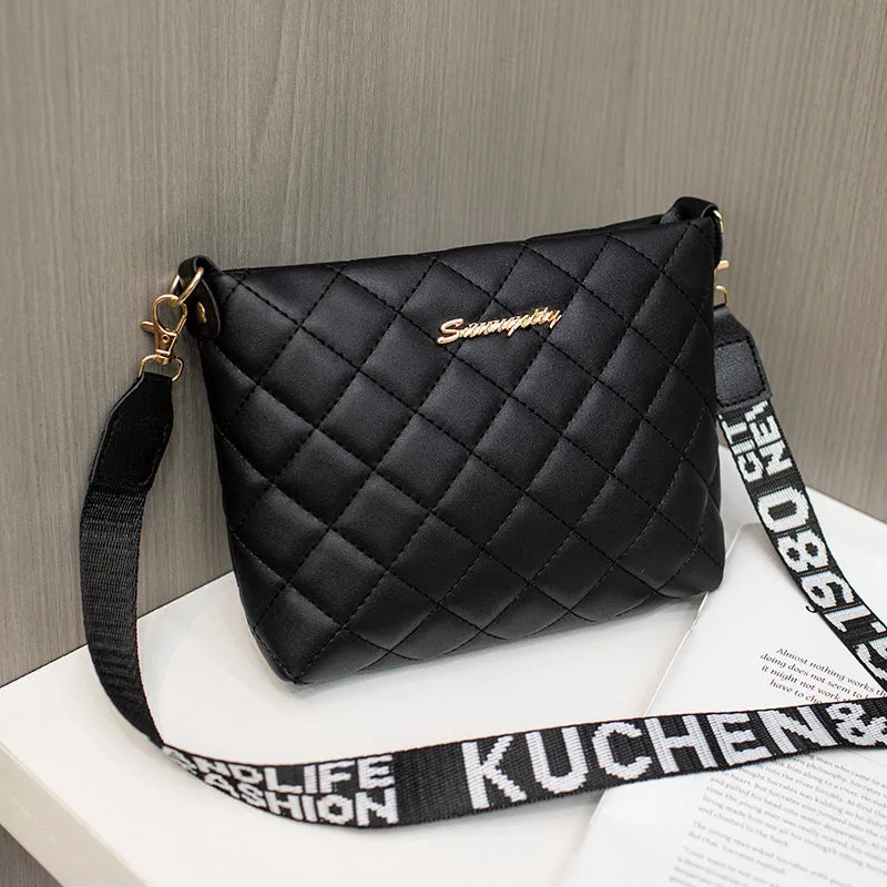 Quilt Style Trendy Shoulder and Crossbody Bags
