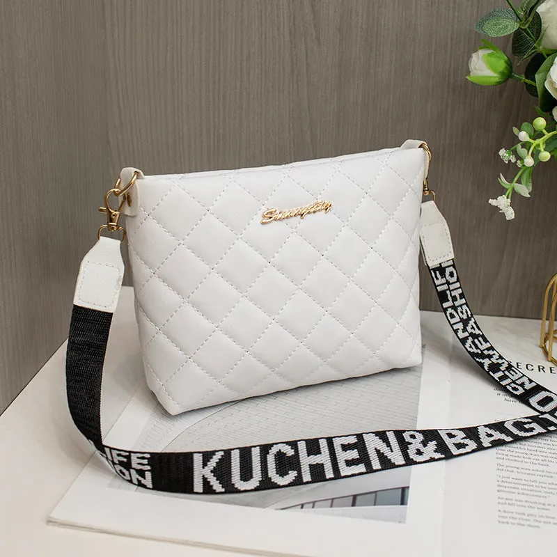 Quilt Style Trendy Shoulder and Crossbody Bags