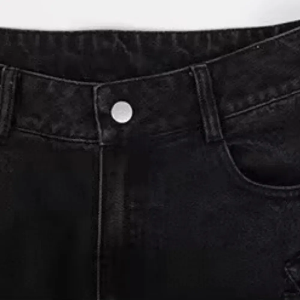 "Trendy Multi Pockets Baggy Cargo" Jeans