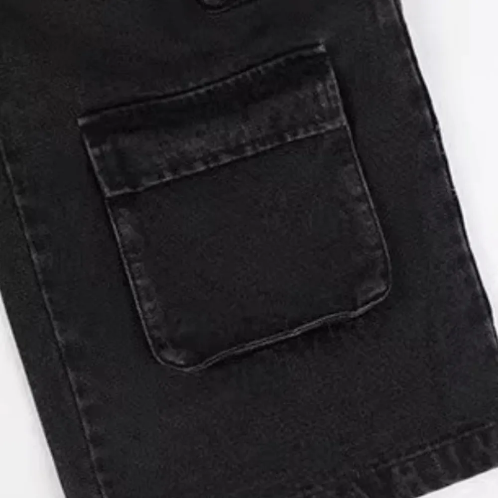 "Trendy Multi Pockets Baggy Cargo" Jeans