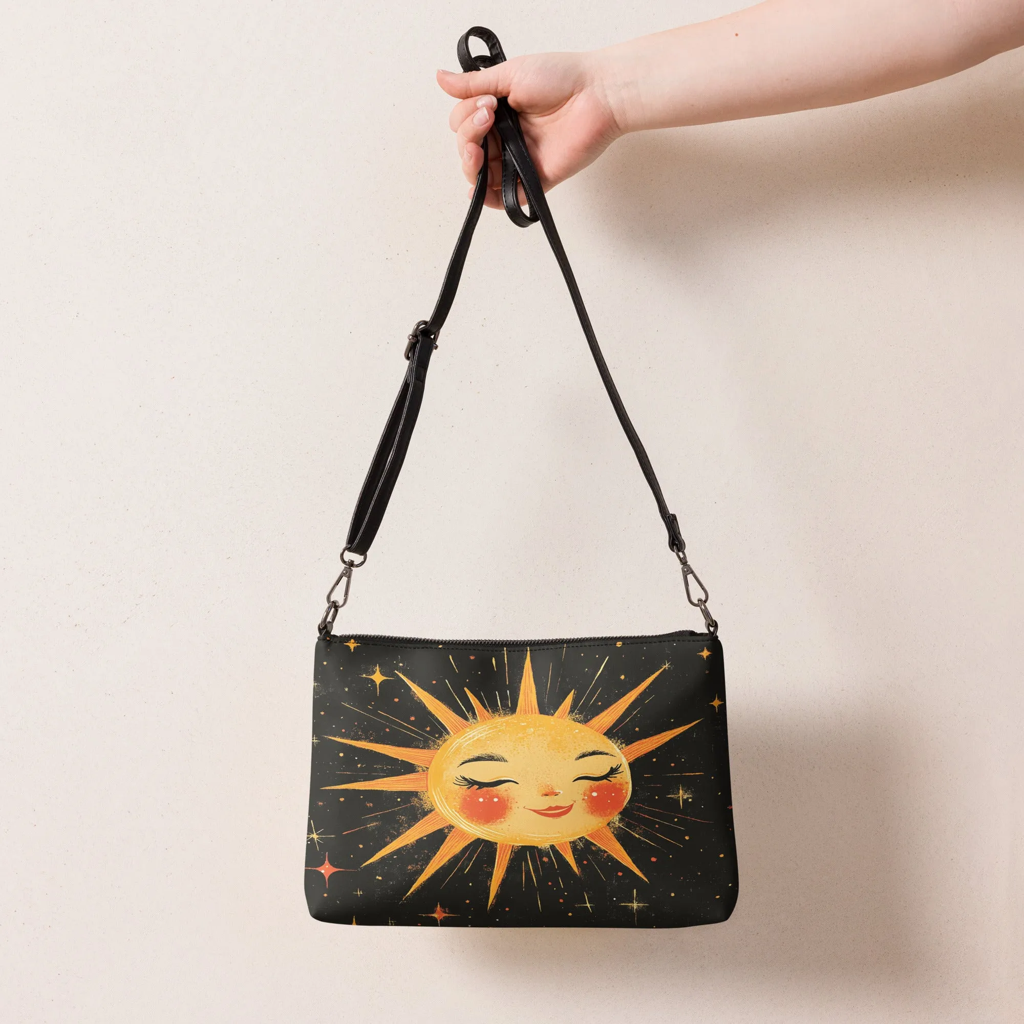 Radiant Sun Crossbody Bag | Classic & Elegant Design
