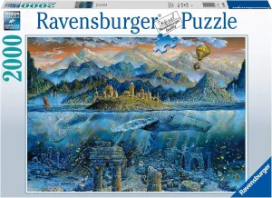 Ravensburger Wisdom Whale Puzzle - Engaging 2000-Piece Jigsaw | Unique Piece Design | Anti-Glare Surface | Perfect for Adults & Puzzle Enthusiasts