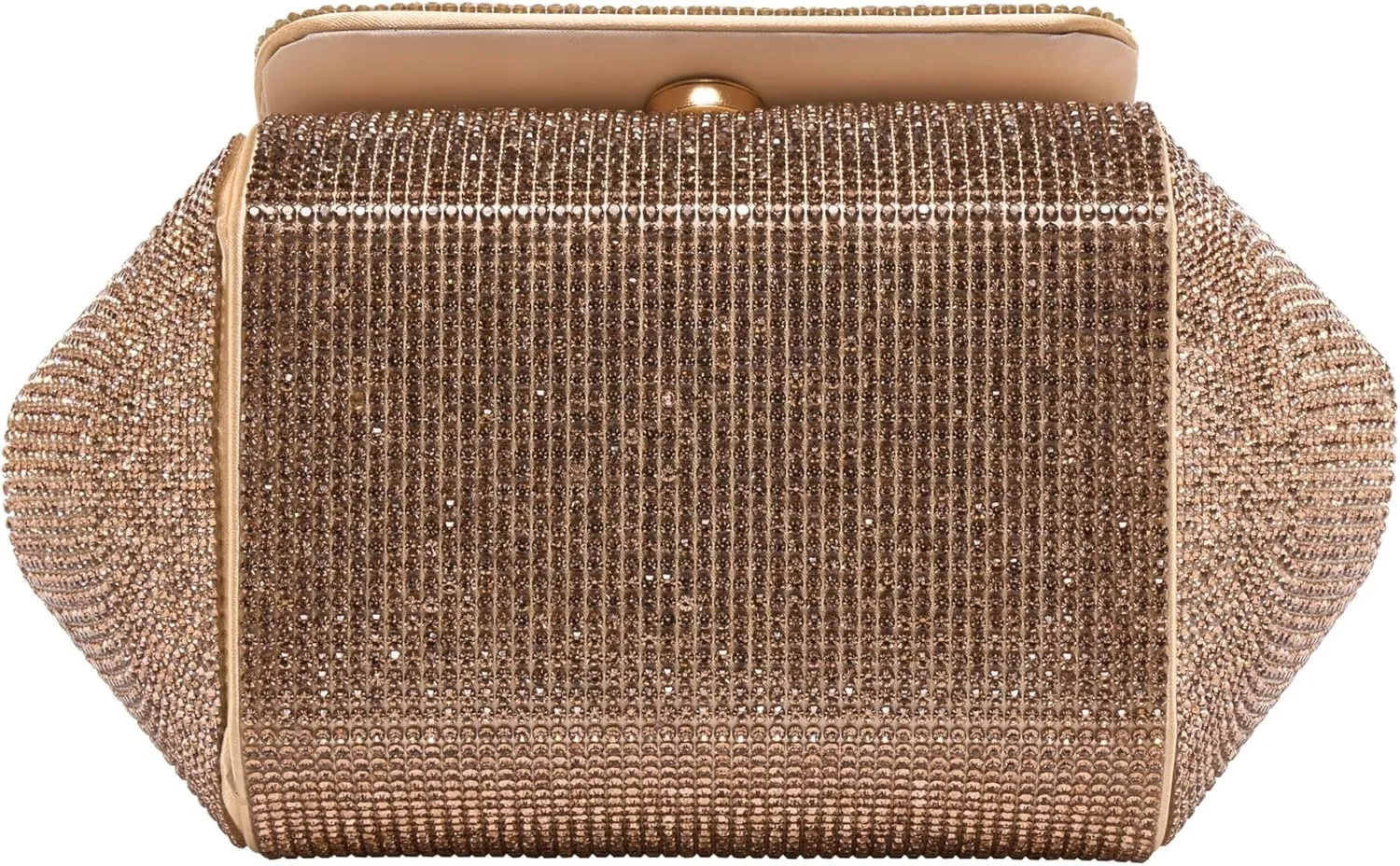 RENE Architectural Rhinestone Evening Bag