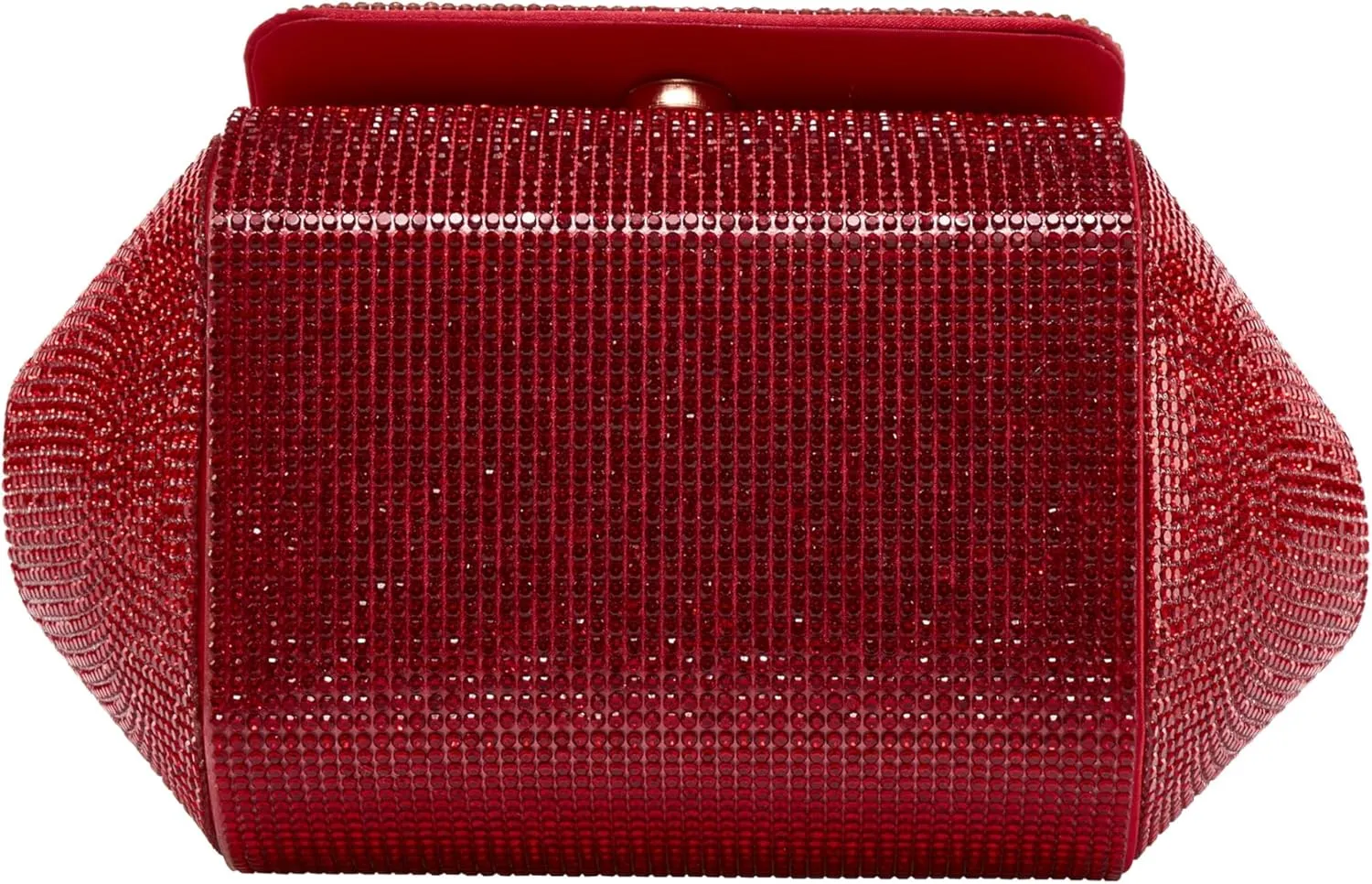 RENE Architectural Rhinestone Evening Bag