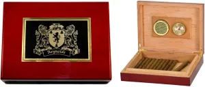Reynolds Irish Coat of Arms Humidor