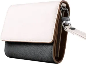 RFID-Blocking Women's Real Leather Wallet with Large Capacity and Wristlet - Small, Secure, and Chic - Conveniently Holds Cards, Cash, and Coins (Black - RFID Protected with Wristlet)