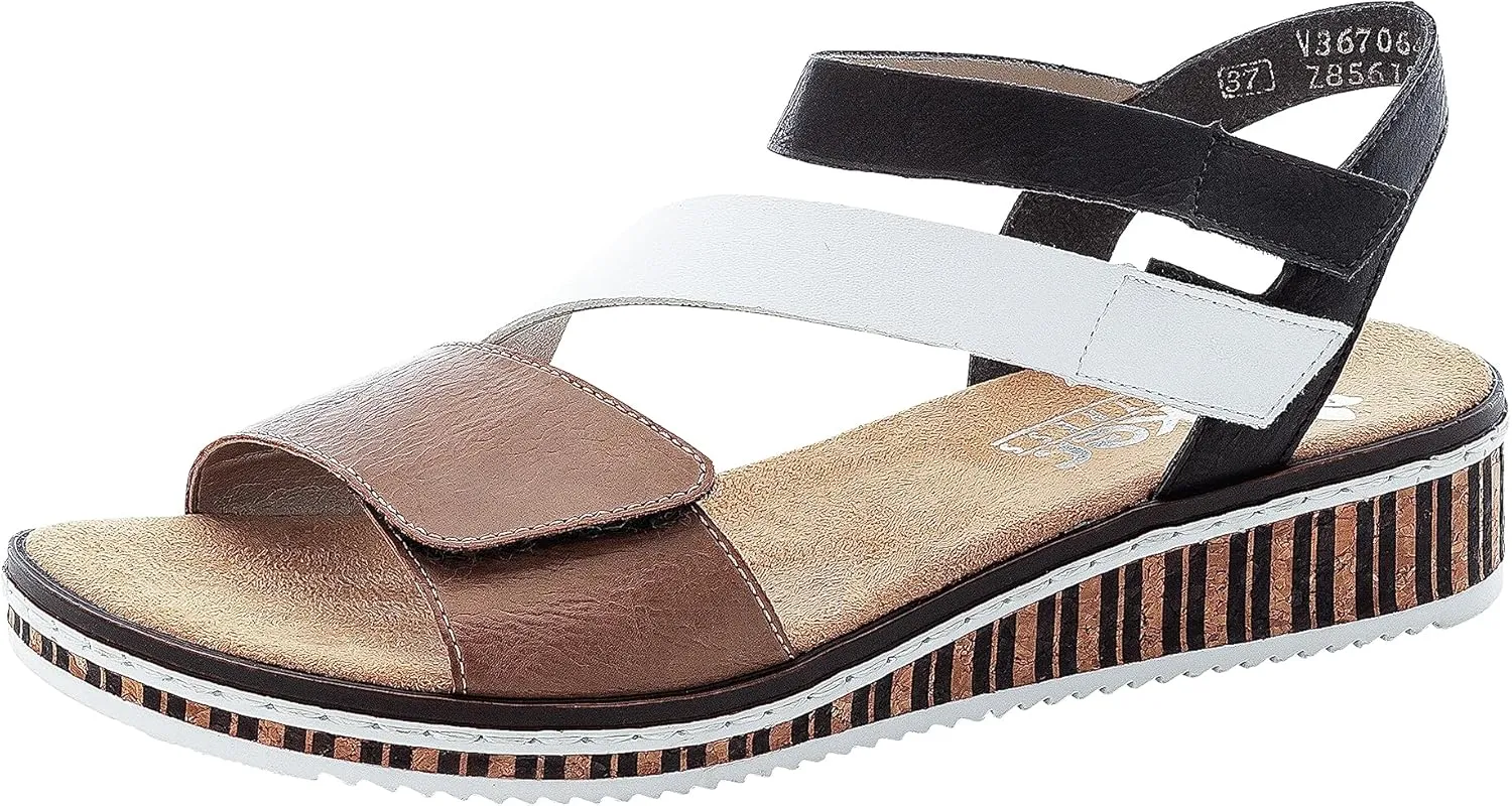 Rieker Damen V3670 Sandale