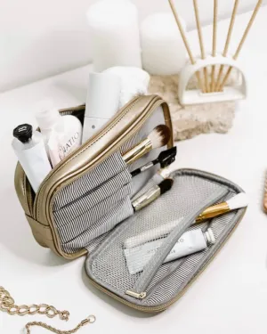 Rosie Makeup Case (Champagne)