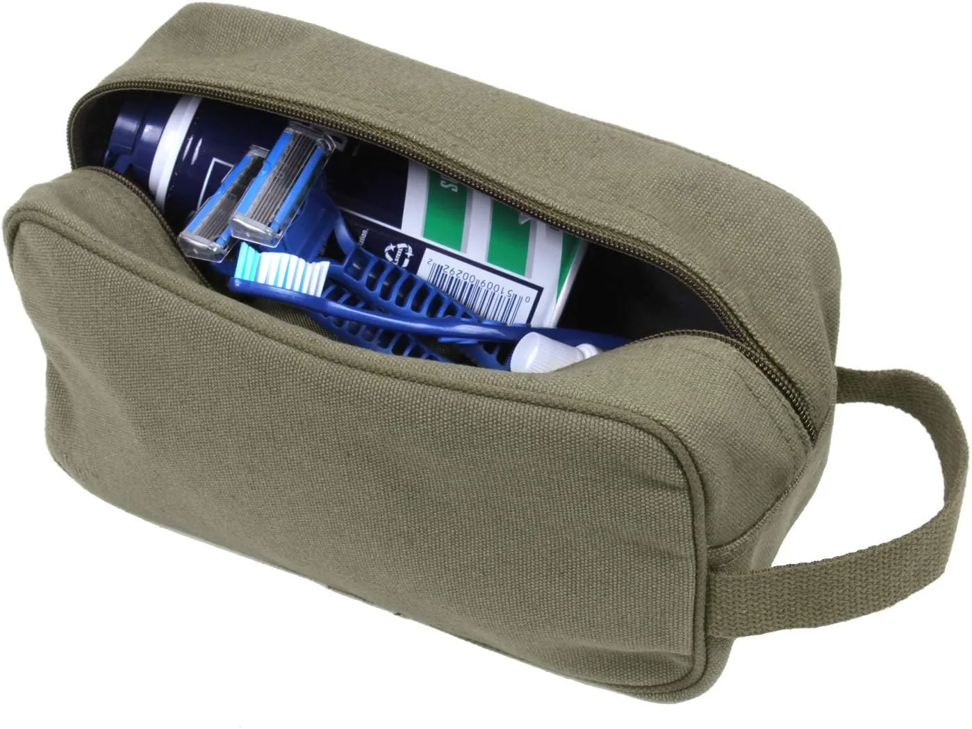 Rothco Canvas Travel Kit Bag Toiletry Bag Military Dopp Kit