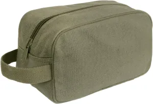 Rothco Canvas Travel Kit Bag Toiletry Bag Military Dopp Kit