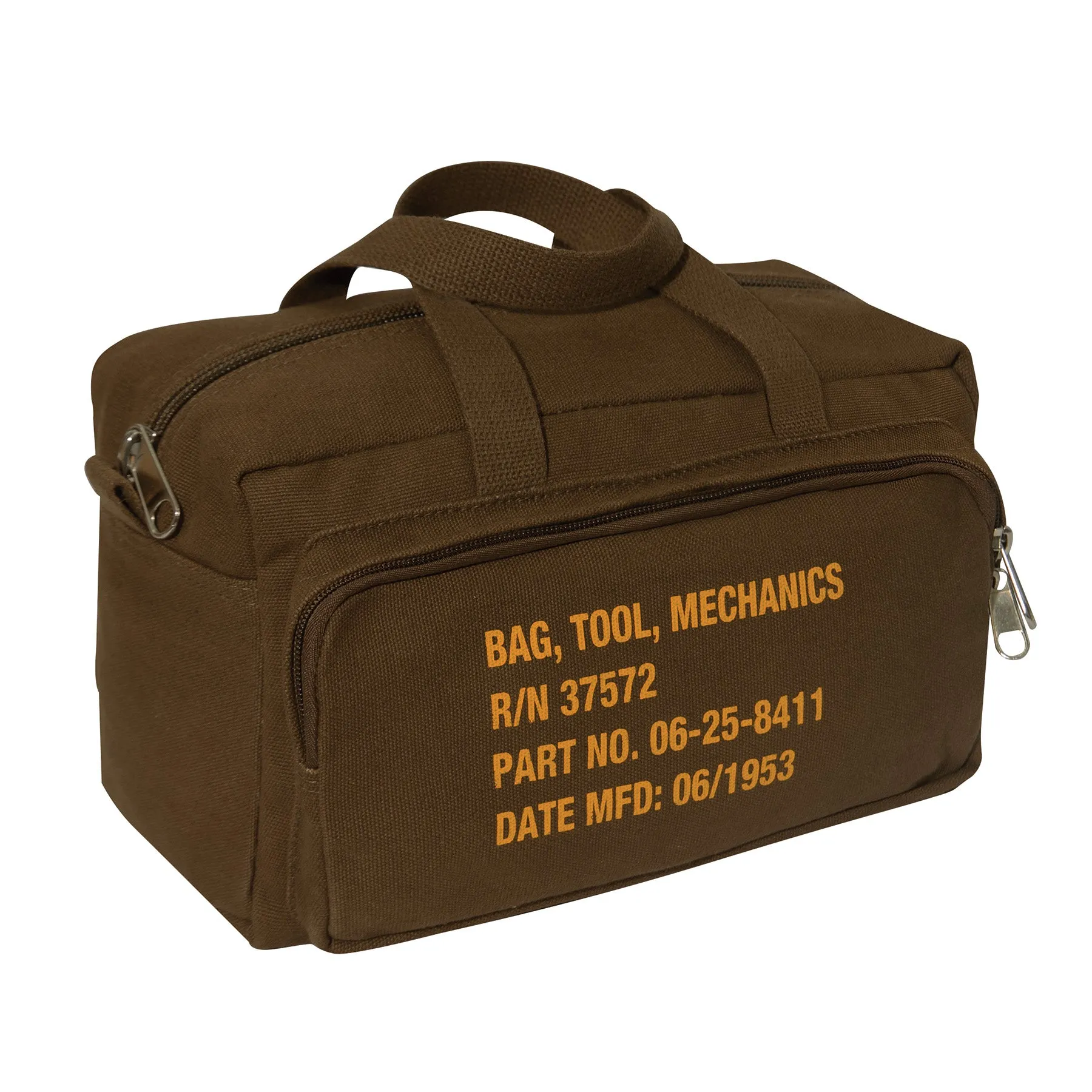 Rothco G.I. Type Zipper Pocket Mechanics Tool Bag With Military Stencil