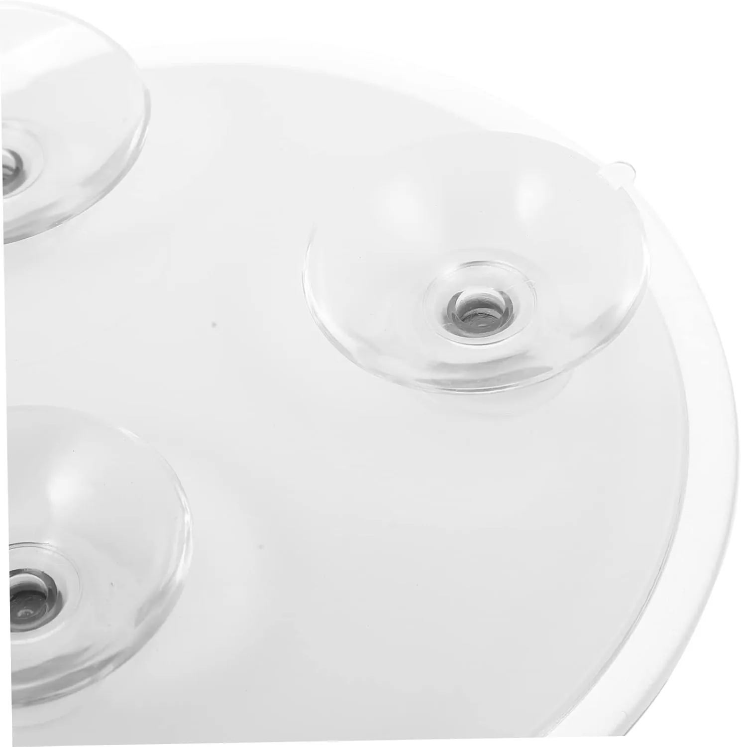 Round Magnifying Makeup Mirror with Suction Cups Portable High Definition Cosmetic Mirror for Home and Travel Lightweight Design for Handbag
