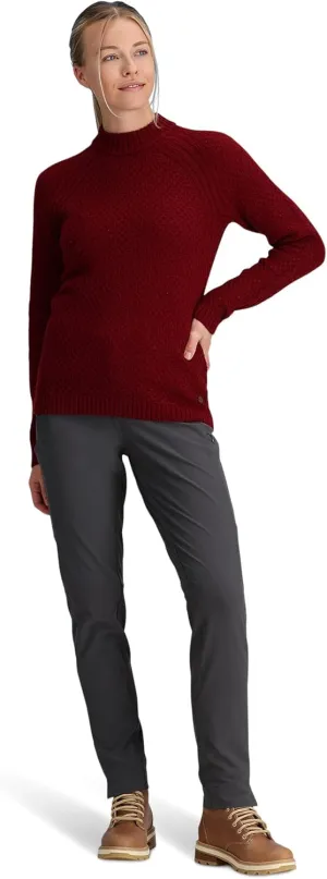 Royal Robbins Westlands Mock Neck Syrah MD