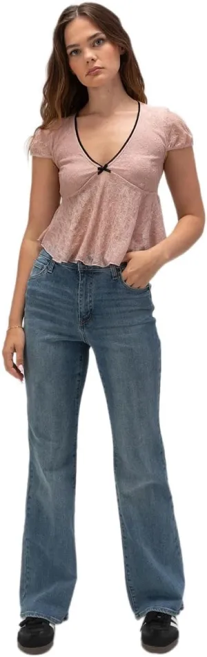 Rsq Womens High Rise Flare Jeans