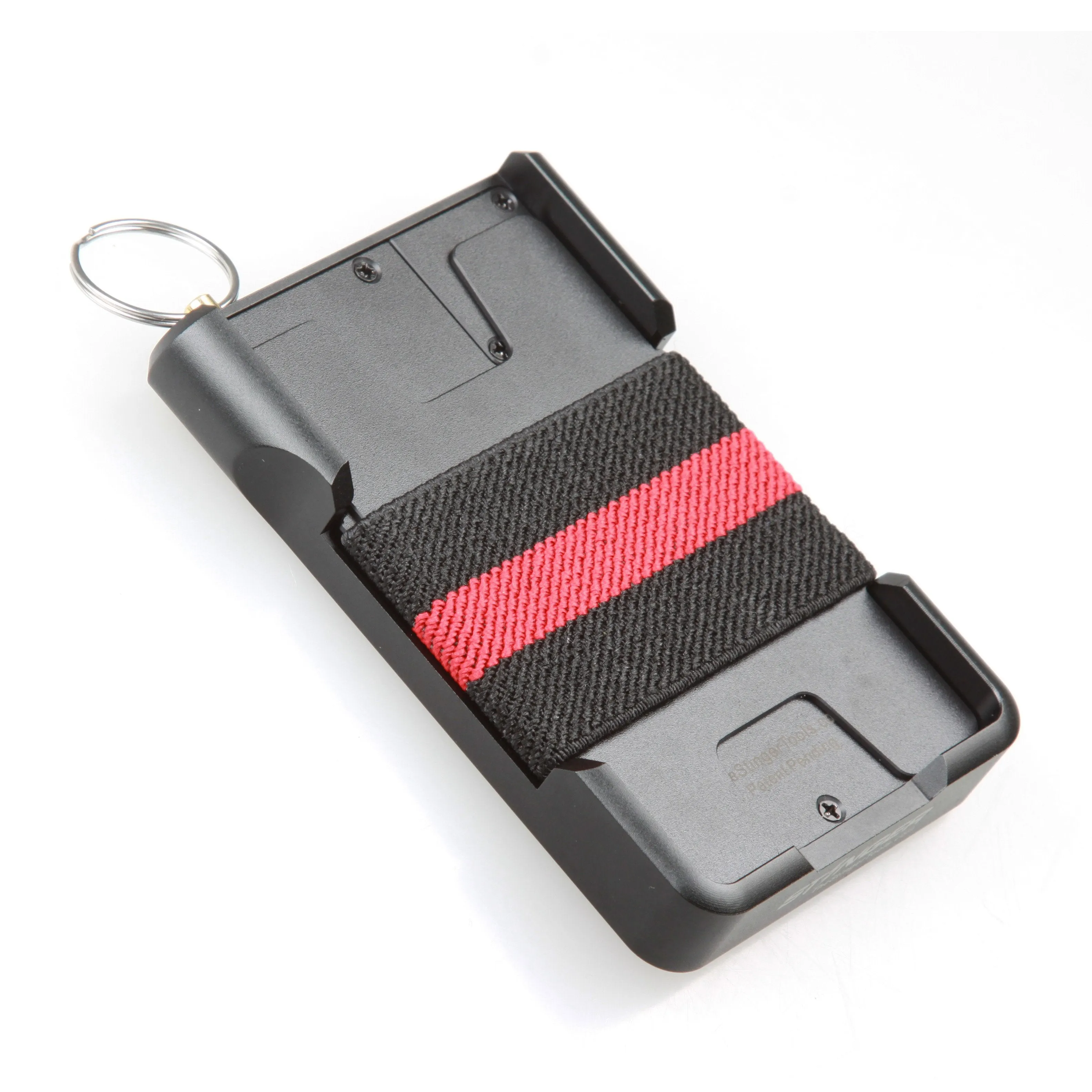 Safety Wallet With Personal Alarm Multi Functional Tool (Black Marble)