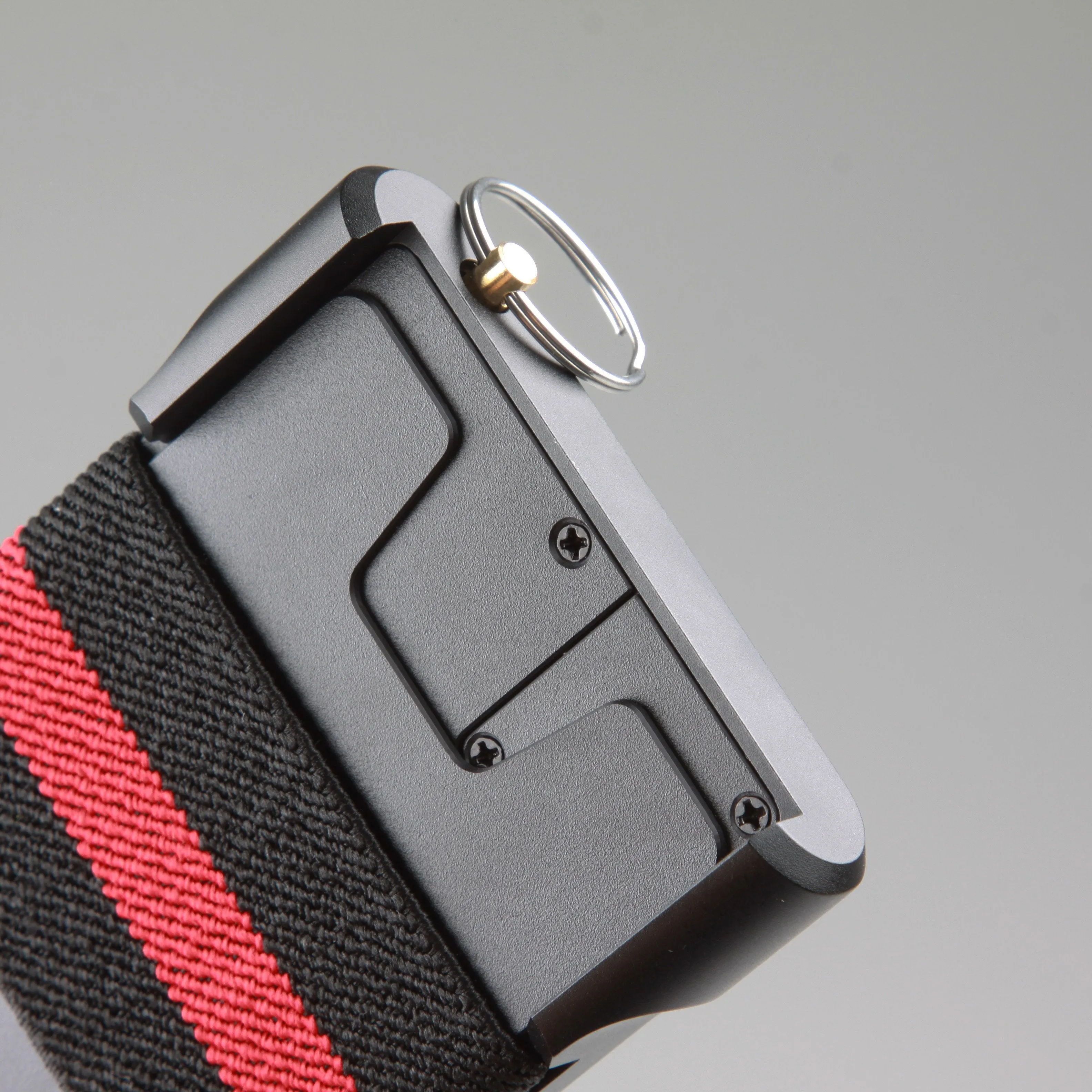 Safety Wallet With Personal Alarm Multi Functional Tool (Black Marble)