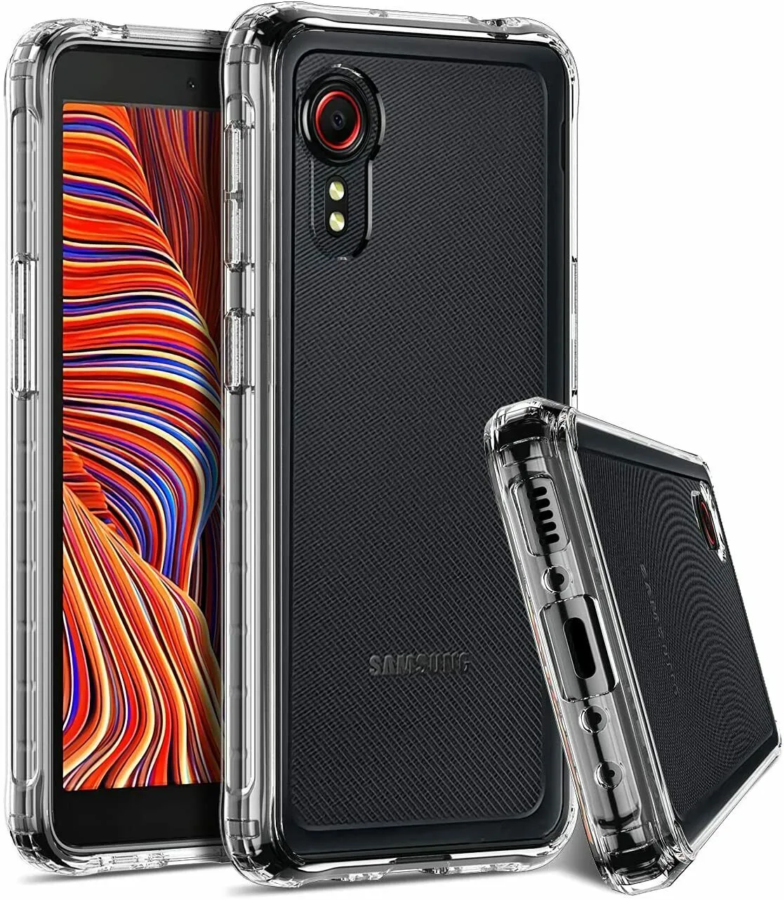 Samsung Galaxy Xcover 5 Case Clear Silicone Slim Gel Cover