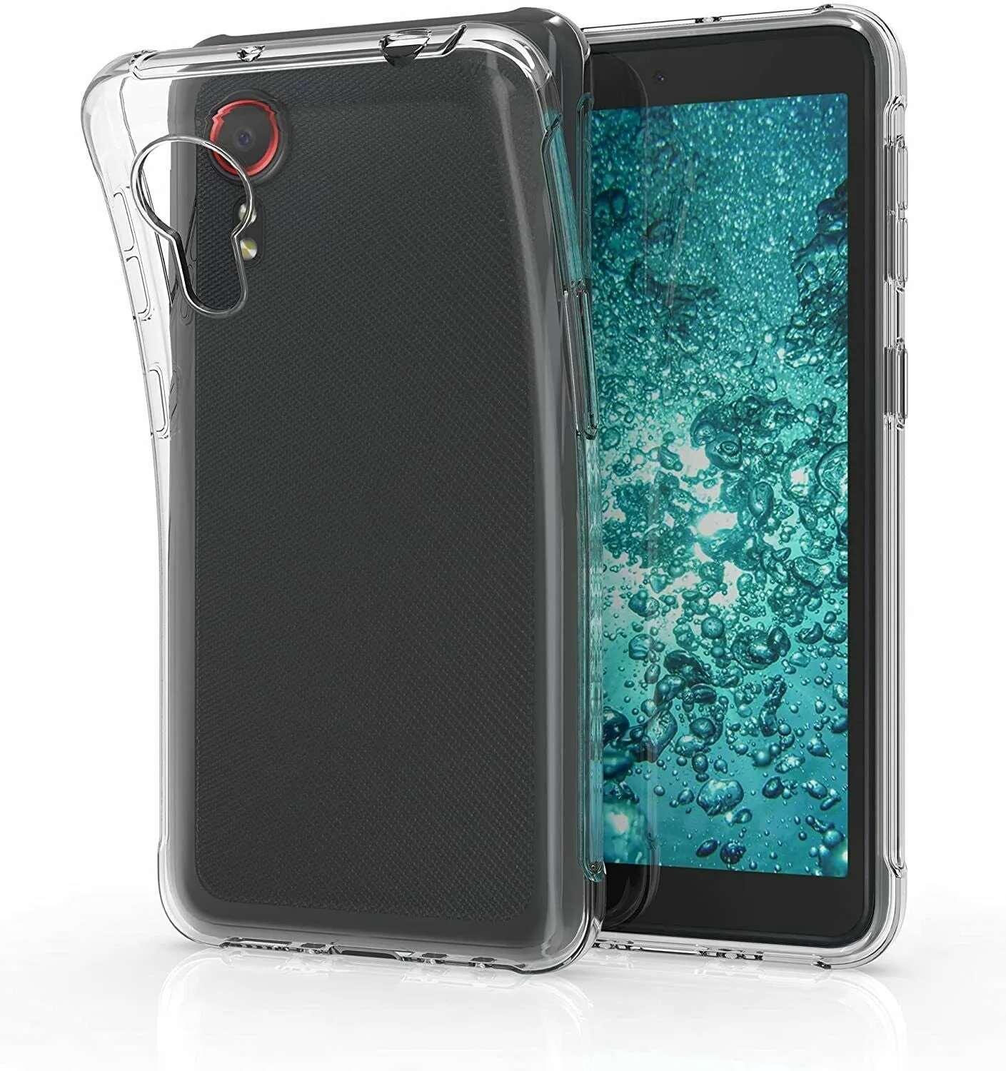 Samsung Galaxy Xcover 5 Case Clear Silicone Slim Gel Cover