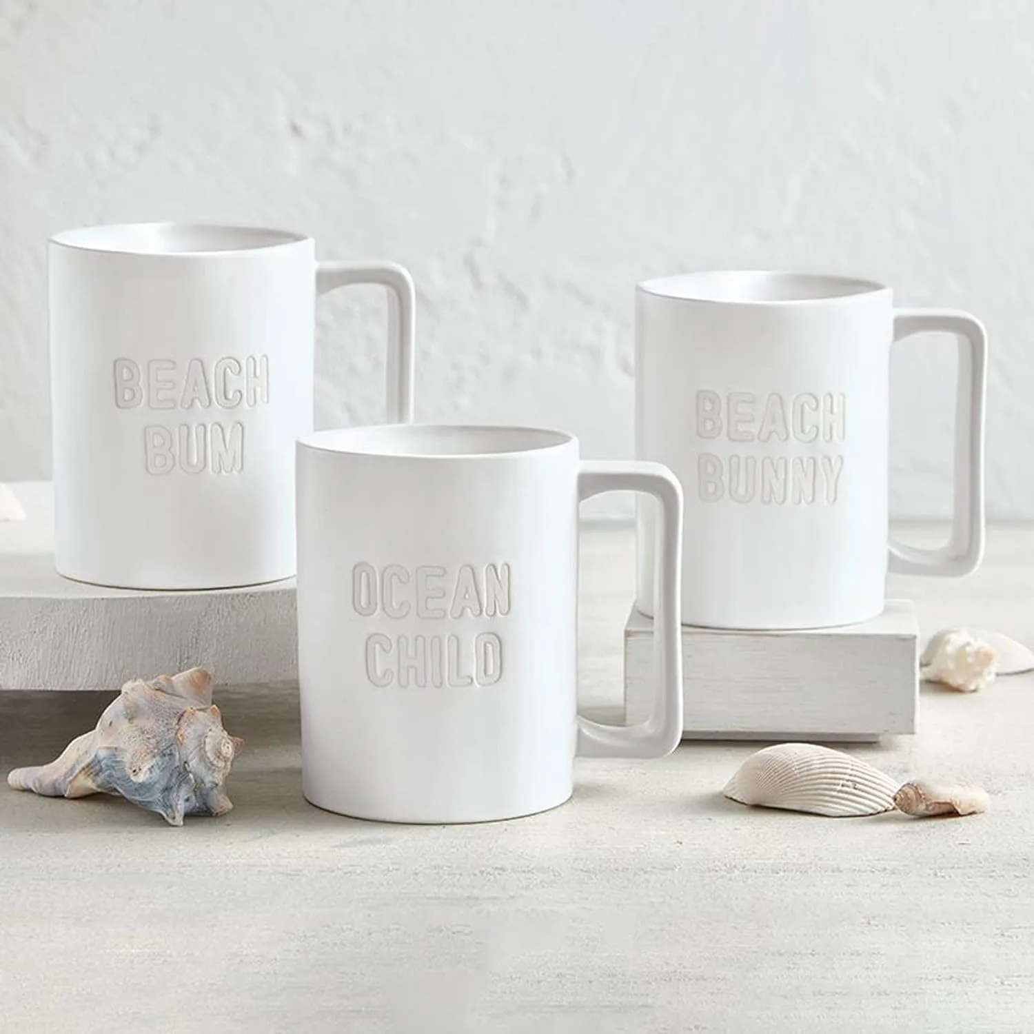 Santa Barbara Design Studio Gifts For Beach Lovers Coffee Mug Face to Face Ceramic Tall Cup, 16-Ounces, Ocean Child