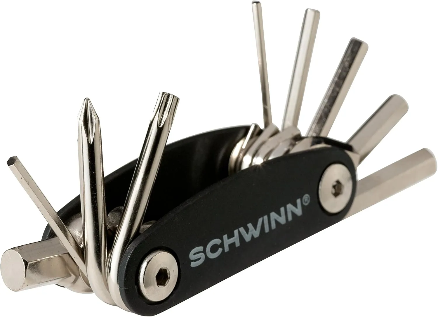 Schwinn Bike Repair Tool Kit, Multi-Purpose for Bicycle Repairs, Easy-to-Carry Tool Kit, Portable and Convenient Design Bicycle Essentials Easy Road Riding