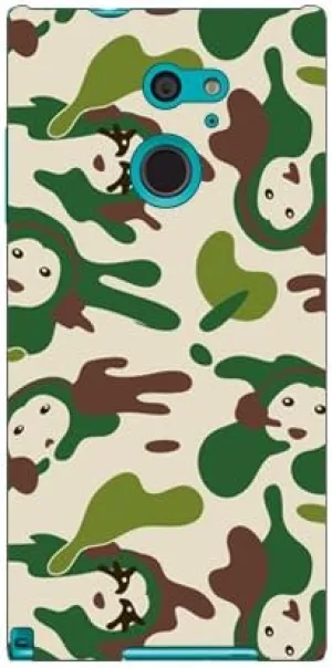 SECOND SKIN UNNON Camouflage (normal) designed by Noguchi Norika / for arrows Fit F-01H/docomo DFJ01H-ABWH-199-Z035